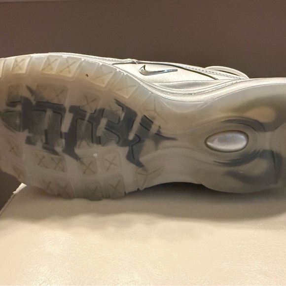 Women’s “Megan Thee Stallion”  Nike Air Max White and Silver - Picture 6 of 10